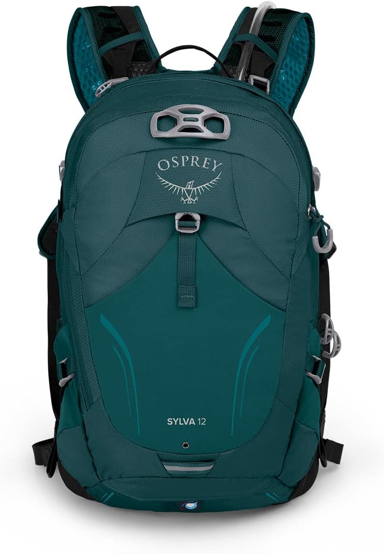 Osprey Sylva 12L Womens Biking Backpack with Hydraulics Reservoir Baikal Green