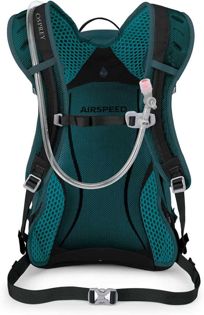 Osprey Sylva 12L Womens Biking Backpack with Hydraulics Reservoir Baikal Green