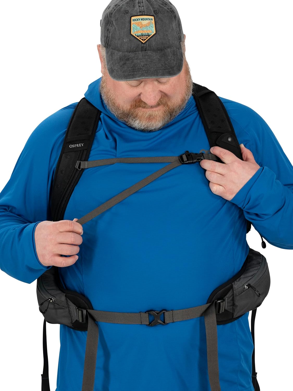 Osprey Talon 22L Mens Hiking Backpack with Hipbelt Green BeltBlack LXLEclipse Grey