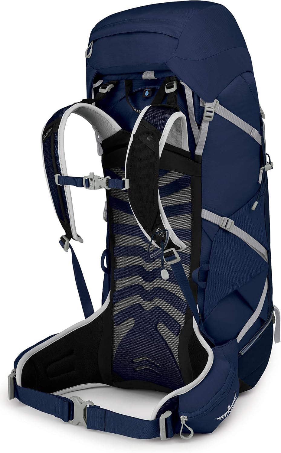 Osprey Talon 44L Mens Hiking Backpack with Hipbelt Ceramic Blue LXLCeramic Blue