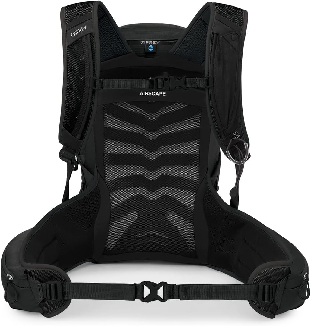 Osprey Tempest 20L Womens Hiking Backpack with Hipbelt Stealth Black WMLStealth Black