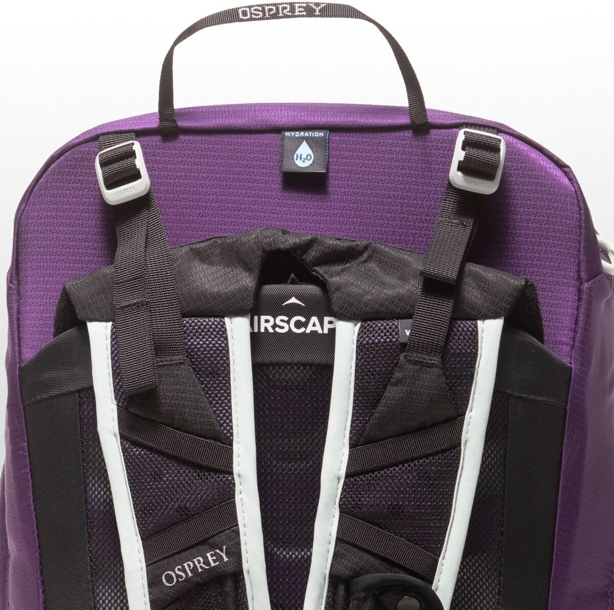 Osprey Tempest 20L Womens Hiking Backpack with Hipbelt Stealth Black WMLViolac Purple