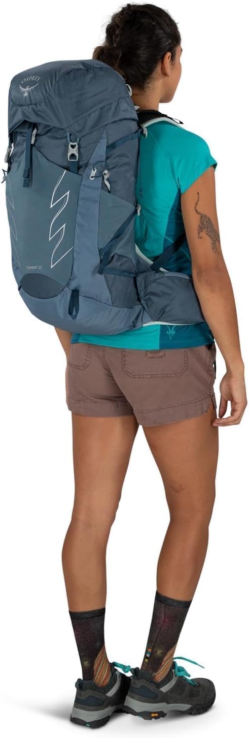 Osprey Tempest 30L Womens Hiking Backpack with Hipbelt Jasper Green WXSSTidalAtlas
