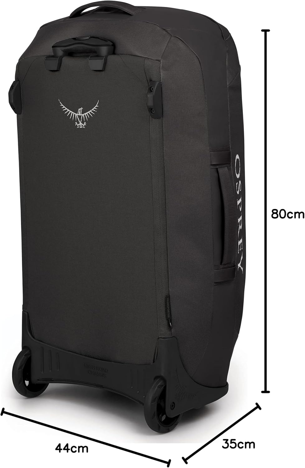 Osprey Transporter 120L Wheeled Travel Duffel Bag BlackBlack