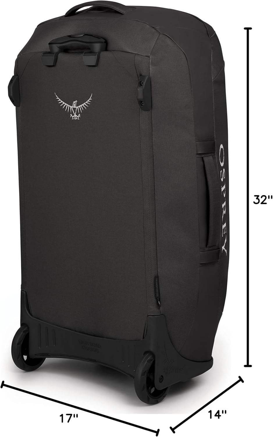 Osprey Transporter 120L Wheeled Travel Duffel Bag BlackBlack