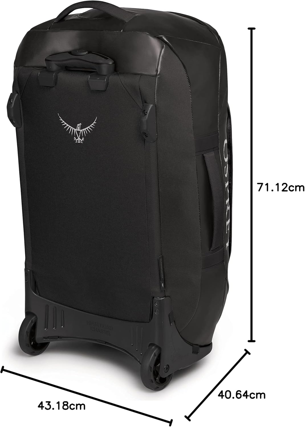 Osprey Transporter 120L Wheeled Travel Duffel Bag BlackBlack