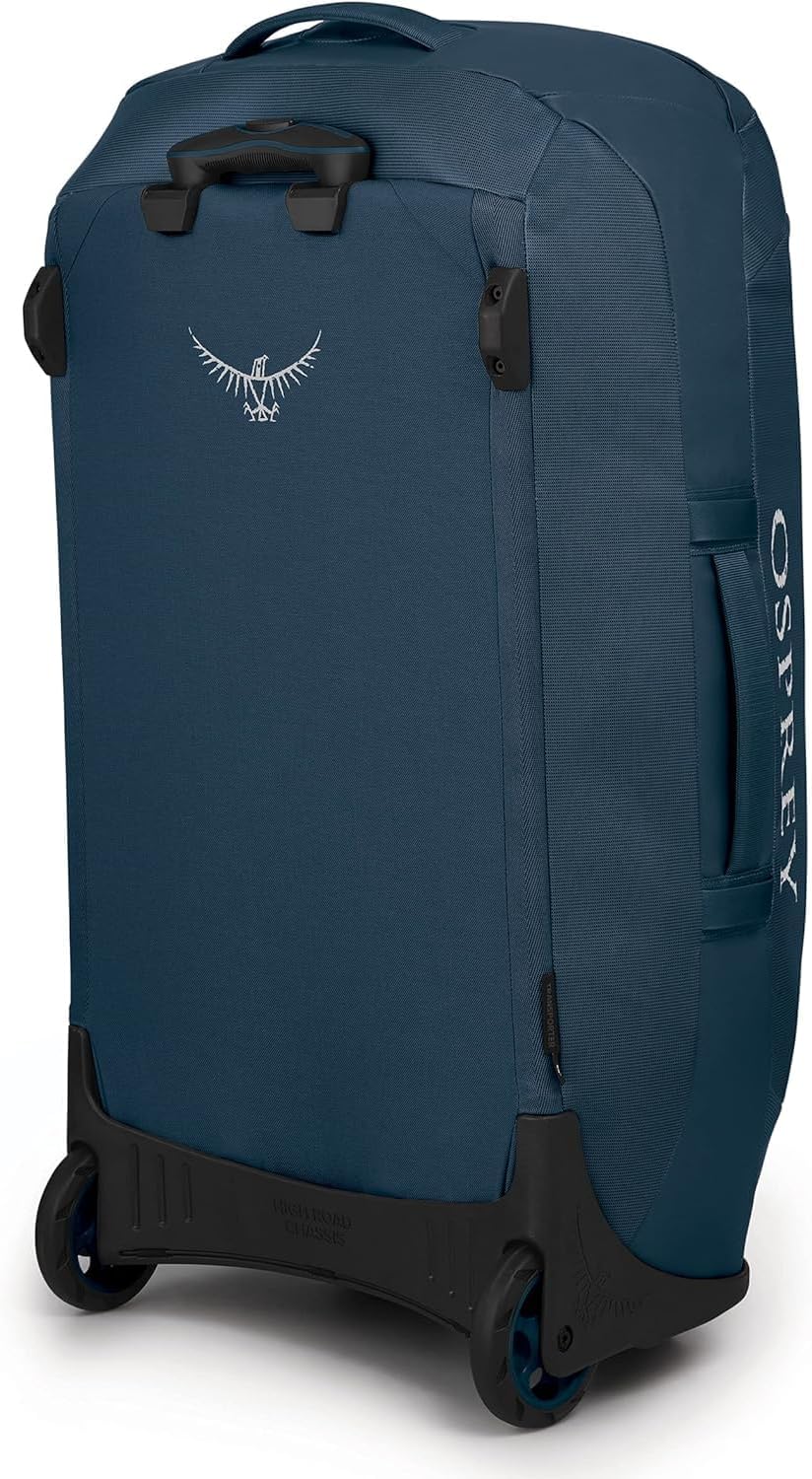 Osprey Transporter 120L Wheeled Travel Duffel Bag BlackVenturi Blue