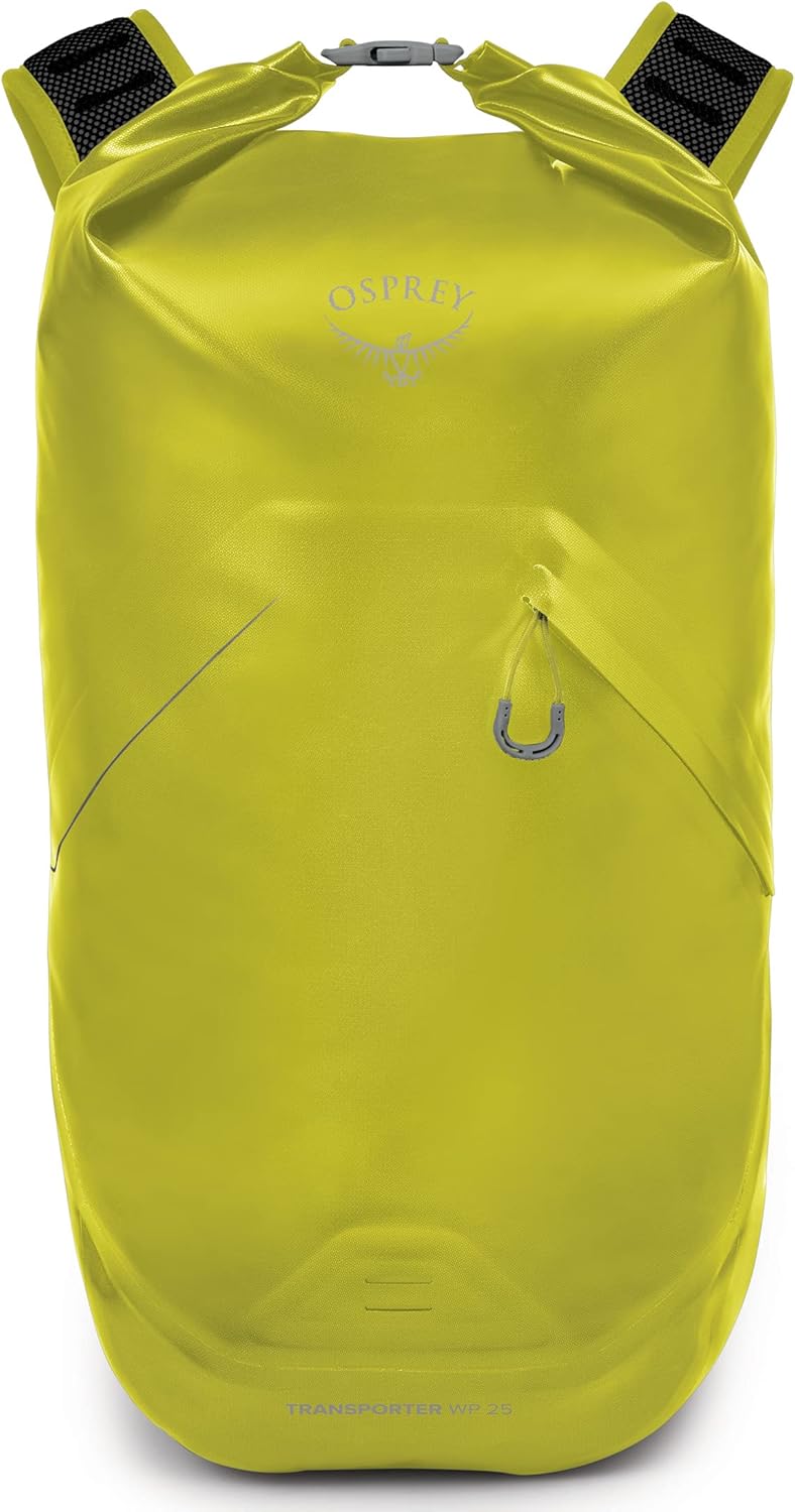 Osprey Transporter 30L Roll Top Waterproof Laptop Backpack BlackLemongrass Yellow