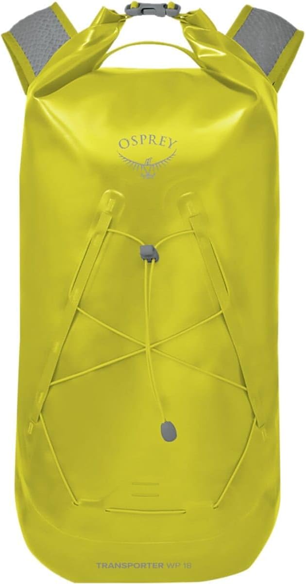 Osprey Transporter 30L Roll Top Waterproof Laptop Backpack BlackLemongrass Yellow