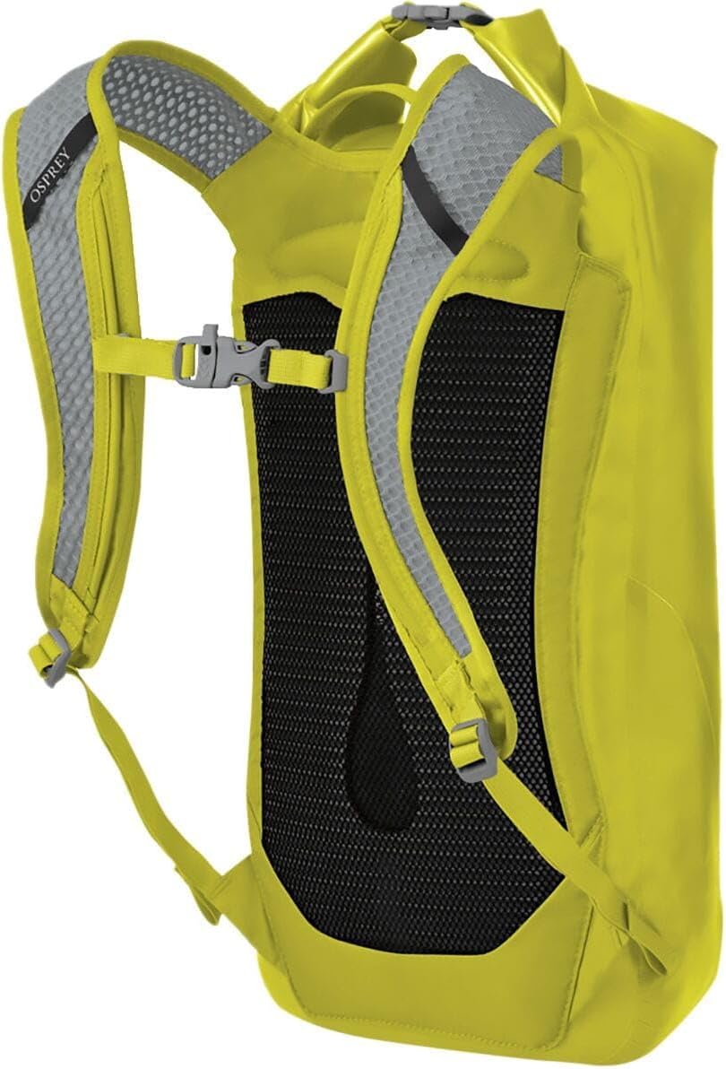 Osprey Transporter 30L Roll Top Waterproof Laptop Backpack BlackLemongrass Yellow