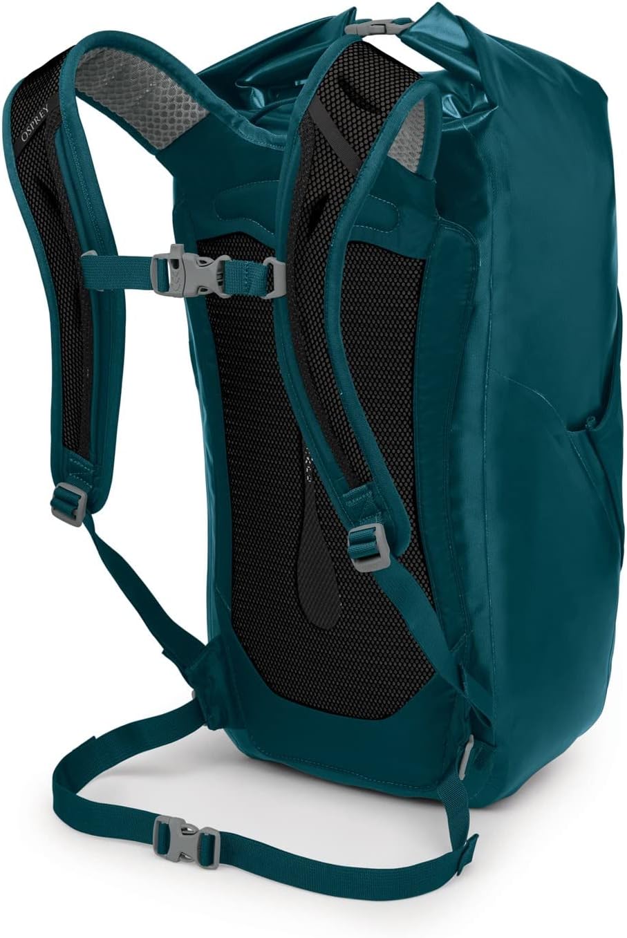 Osprey Transporter 30L Roll Top Waterproof Laptop Backpack BlackNight Jungle Blue
