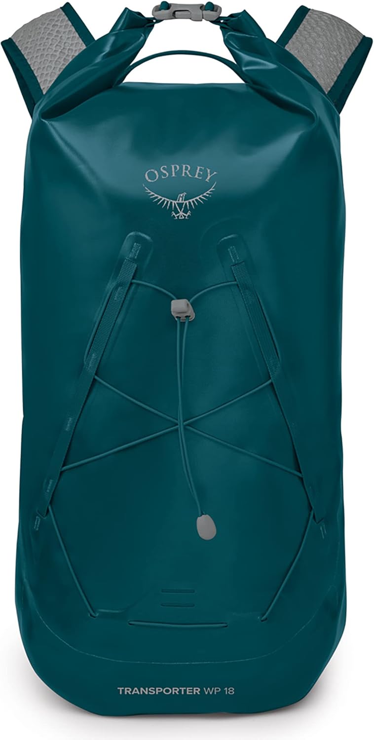 Osprey Transporter 30L Roll Top Waterproof Laptop Backpack BlackNight Jungle Blue
