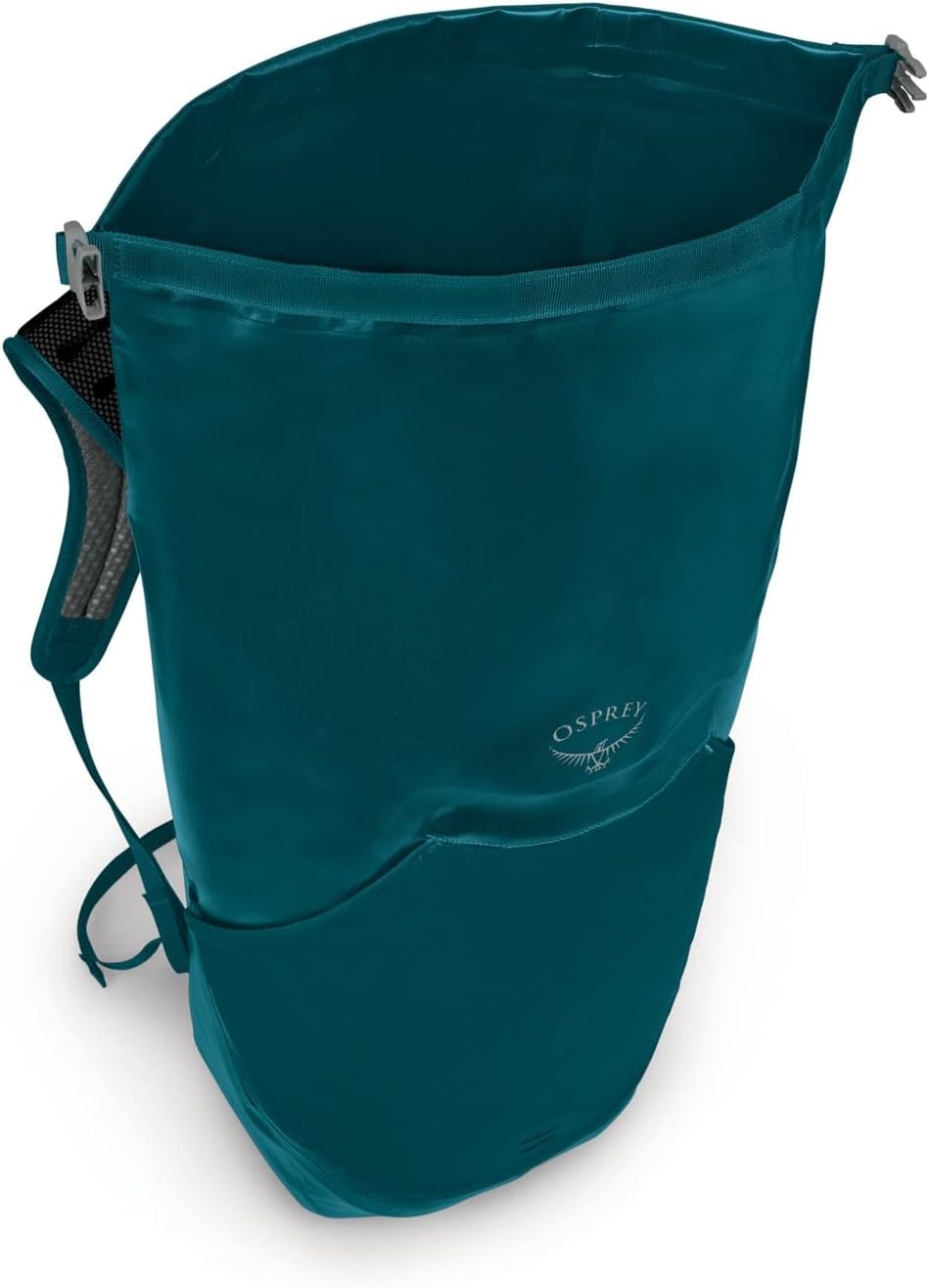 Osprey Transporter 30L Roll Top Waterproof Laptop Backpack BlackNight Jungle Blue