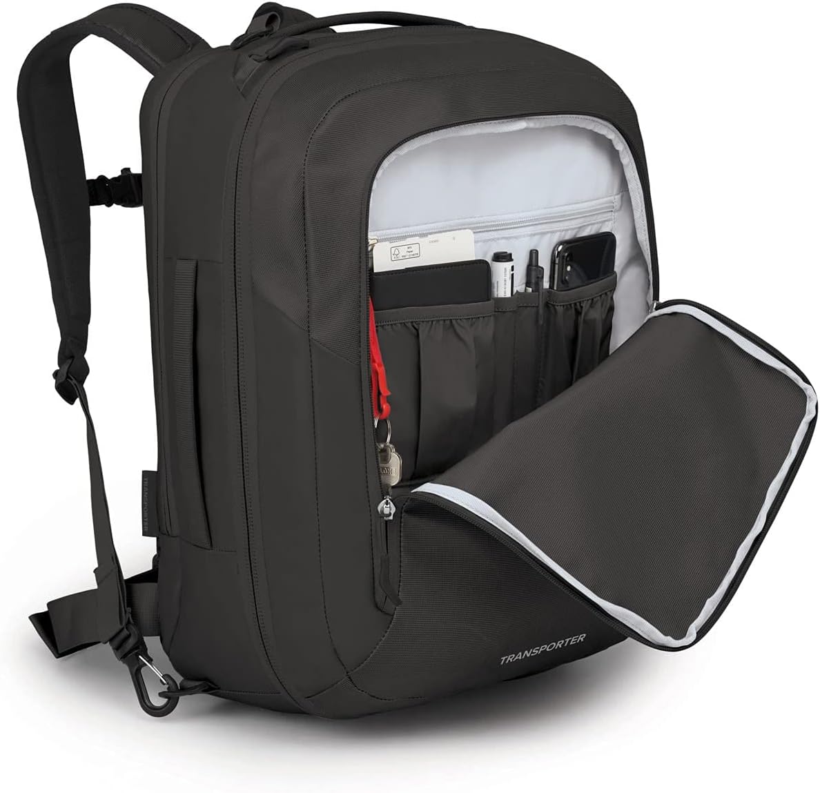 Osprey Transporter 36 Global CarryOn Travel BagBlack