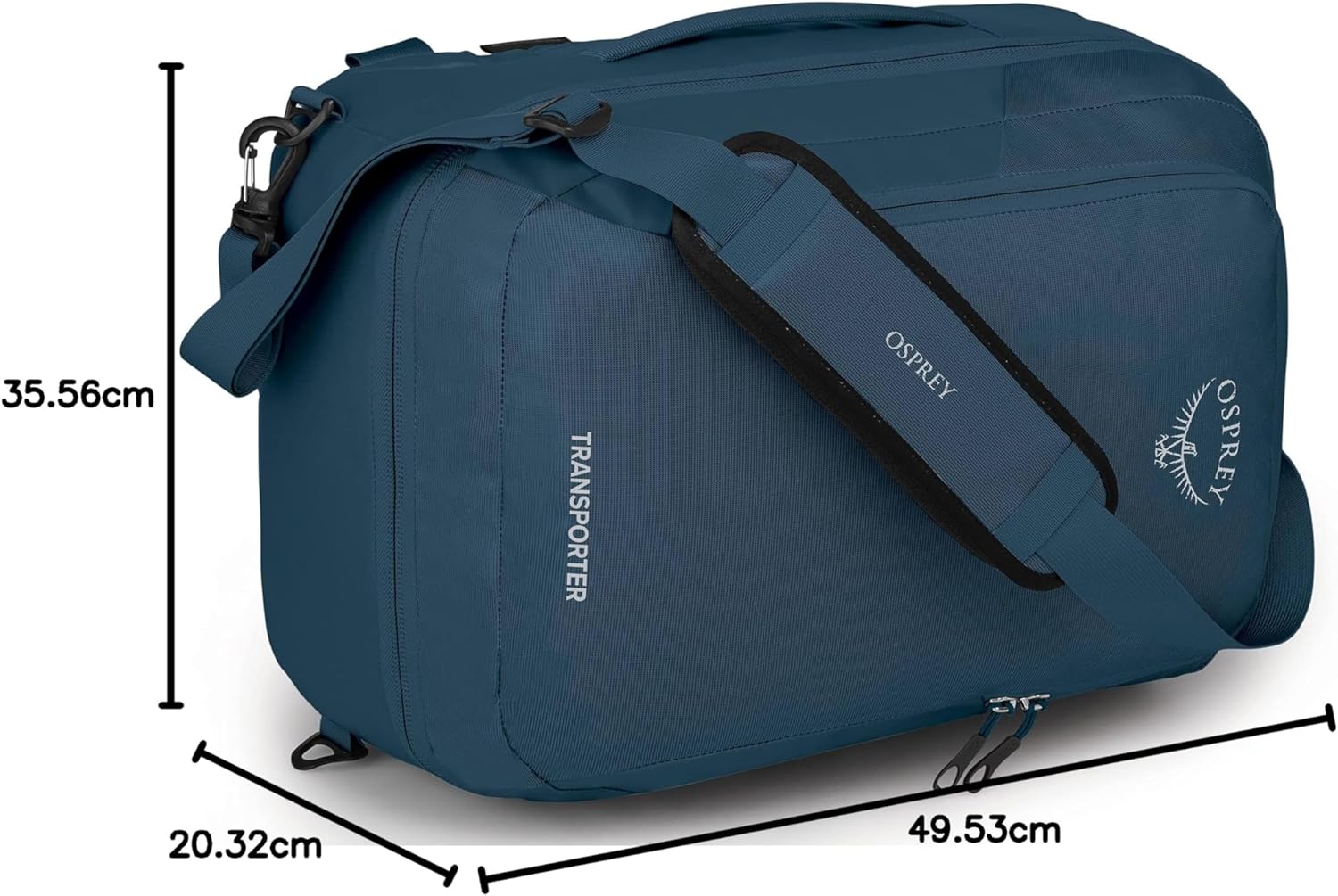 Osprey Transporter 36 Global CarryOn Travel BagVenturi Blue