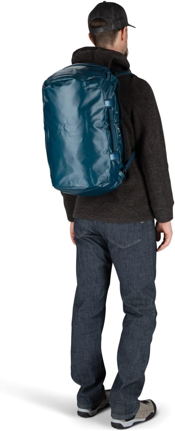 Osprey Transporter 40L Travel Duffel Bag BlackBlack