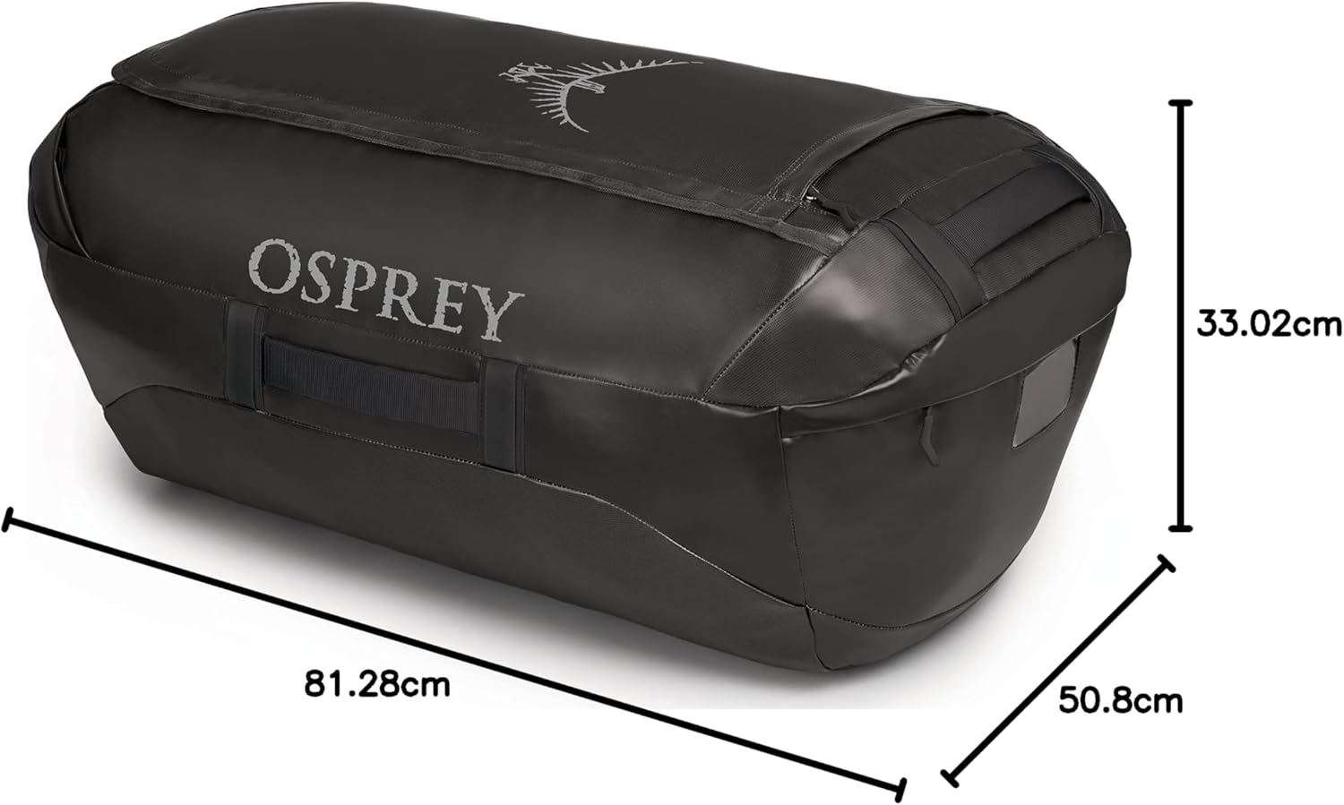 Osprey Transporter 40L Travel Duffel Bag BlackBlack