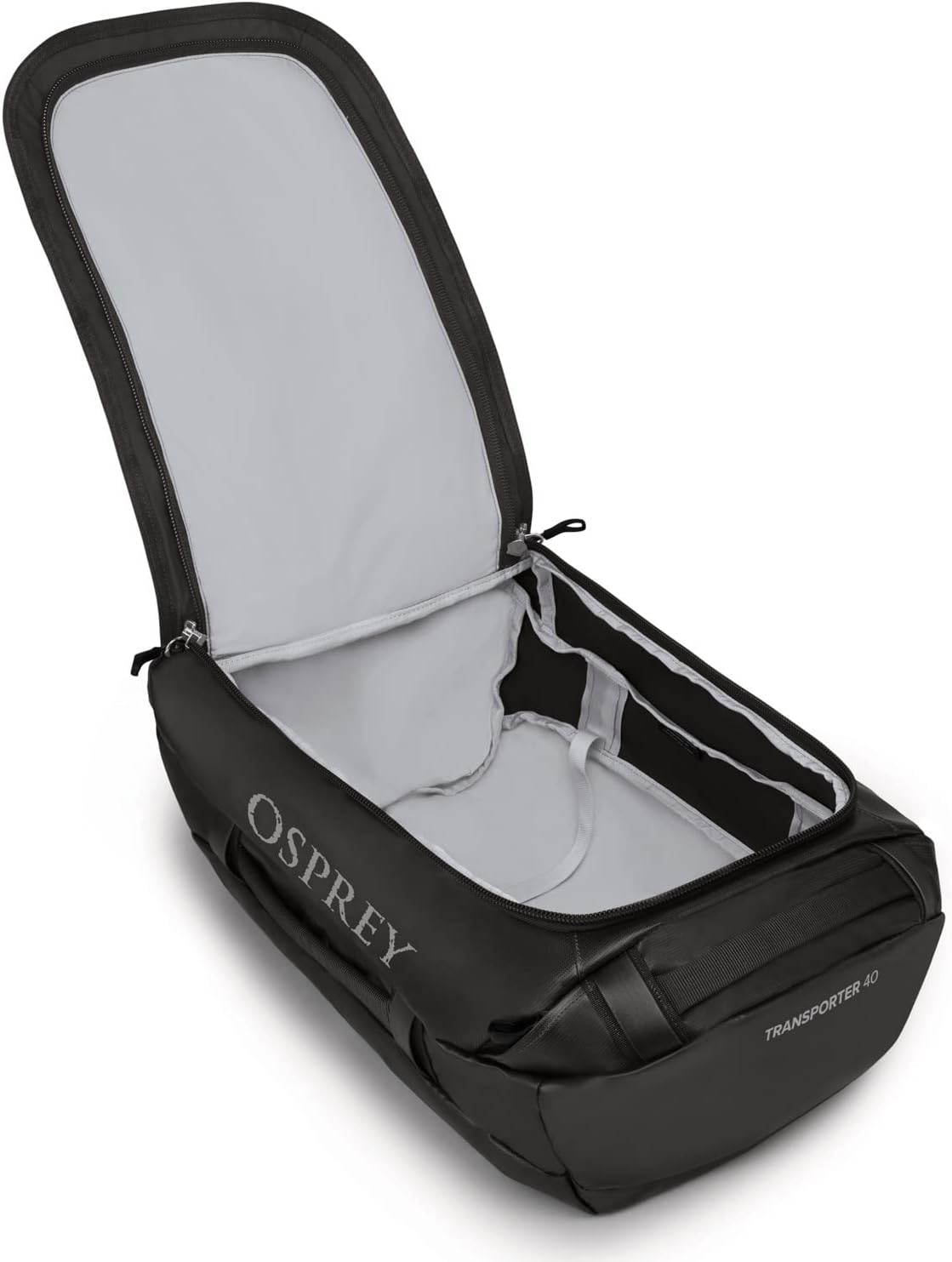 Osprey Transporter 40L Travel Duffel Bag BlackBlack
