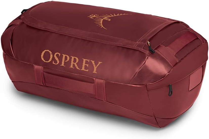 Osprey Transporter 40L Travel Duffel Bag BlackRed Mountain