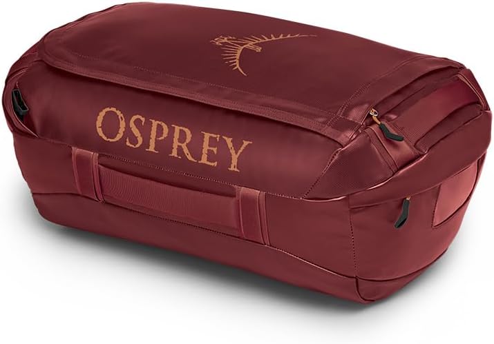 Osprey Transporter 40L Travel Duffel Bag BlackRed Mountain