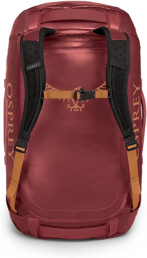 Osprey Transporter 40L Travel Duffel Bag BlackRed Mountain