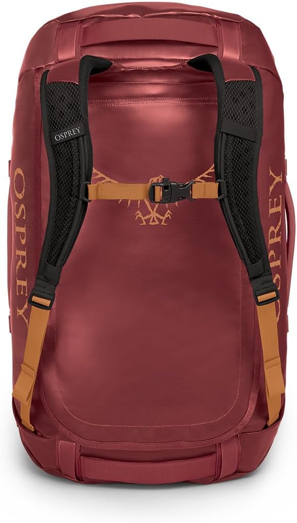 Osprey Transporter 40L Travel Duffel Bag BlackRed Mountain