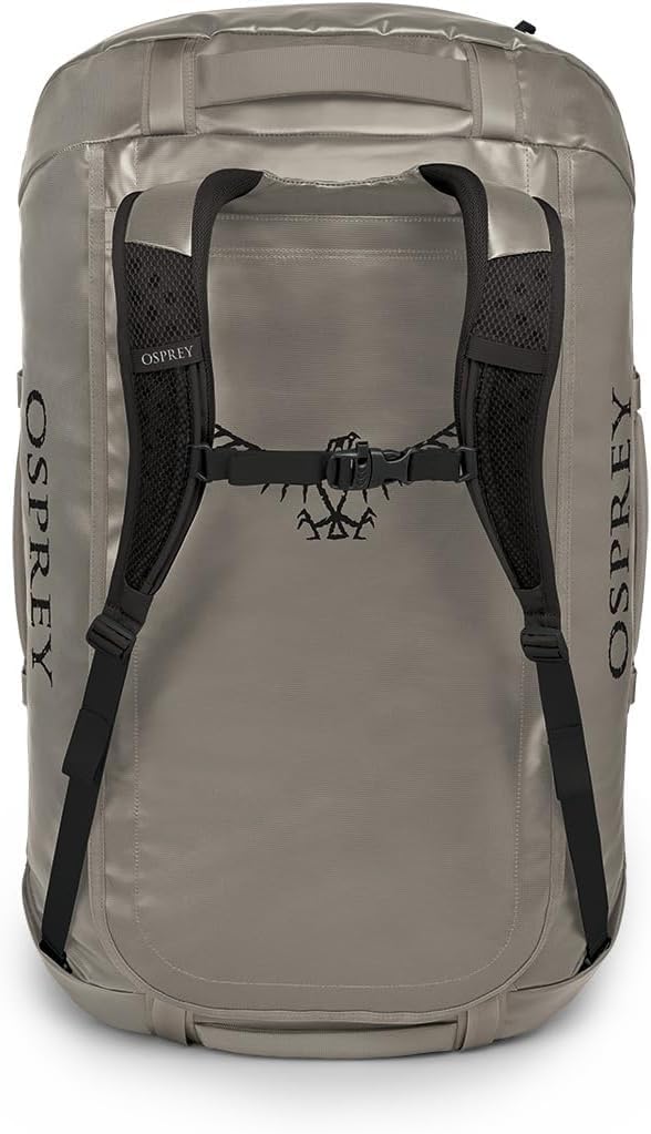 Osprey Transporter 40L Travel Duffel Bag BlackTan Concrete