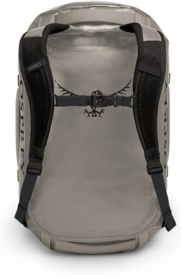 Osprey Transporter 40L Travel Duffel Bag BlackTan Concrete