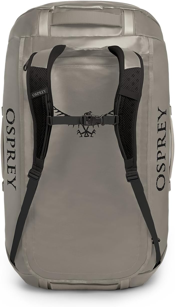Osprey Transporter 40L Travel Duffel Bag BlackTan Concrete