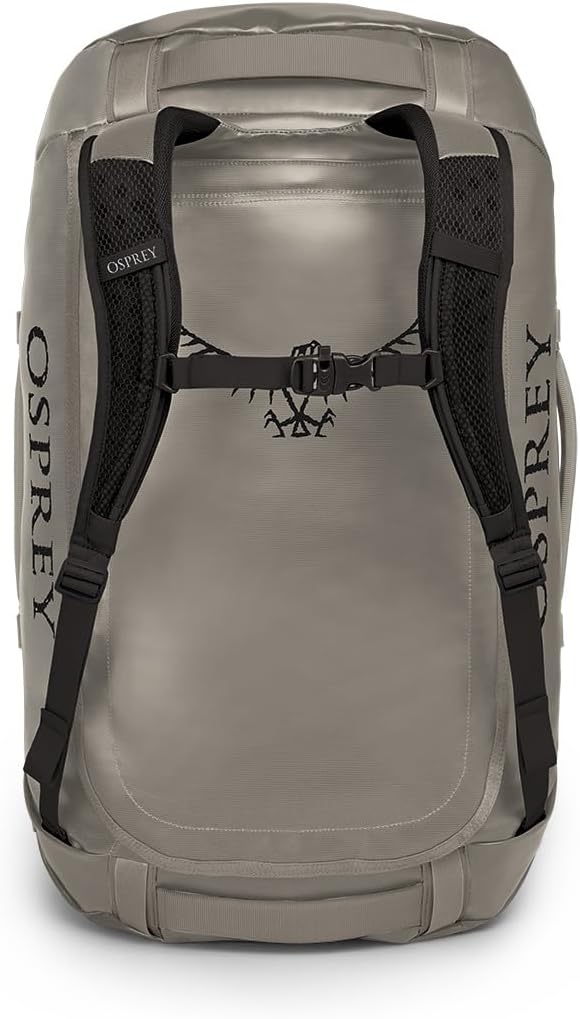 Osprey Transporter 40L Travel Duffel Bag BlackTan Concrete