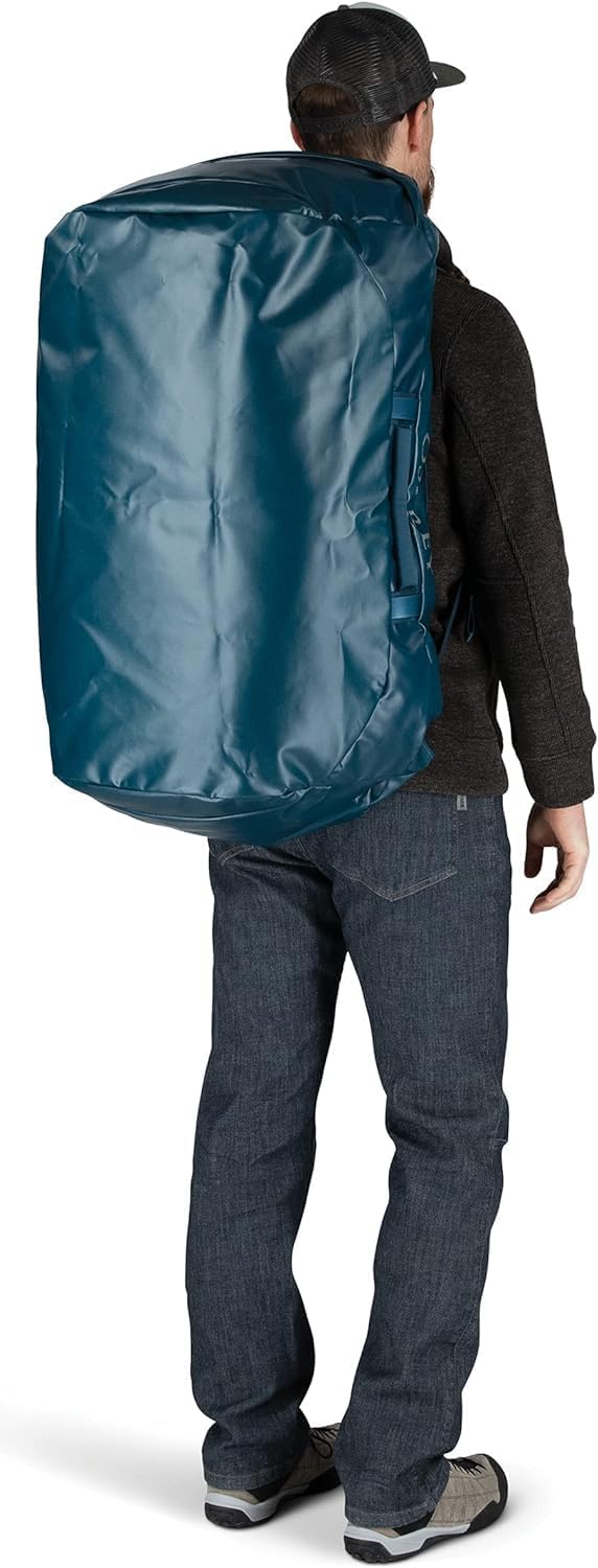 Osprey Transporter 40L Travel Duffel Bag BlackTan Concrete