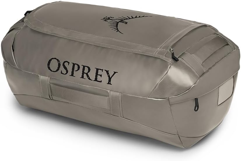 Osprey Transporter 40L Travel Duffel Bag BlackTan Concrete