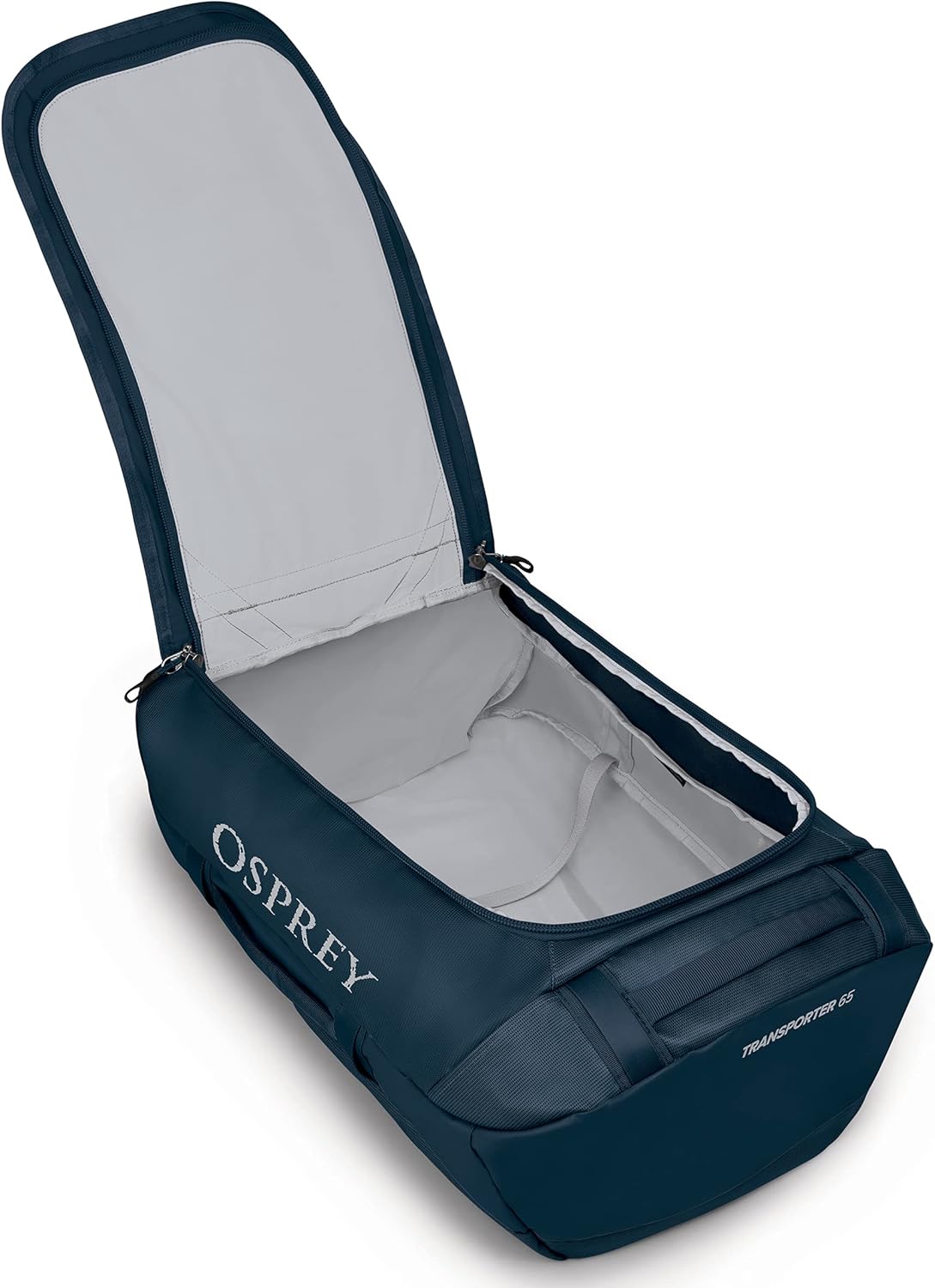 Osprey Transporter 40L Travel Duffel Bag BlackVenturi Blue