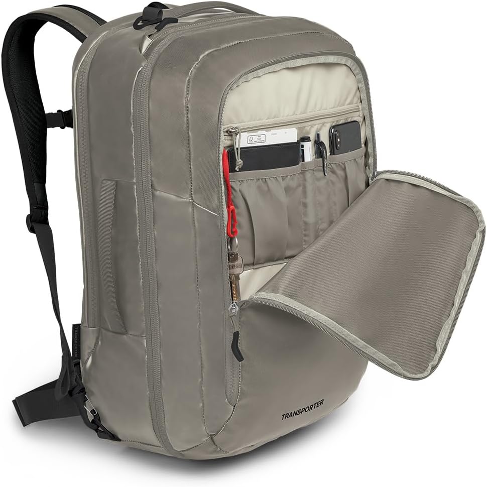 Osprey Transporter 44L CarryOn Backpack Venturi BlueTan Concrete