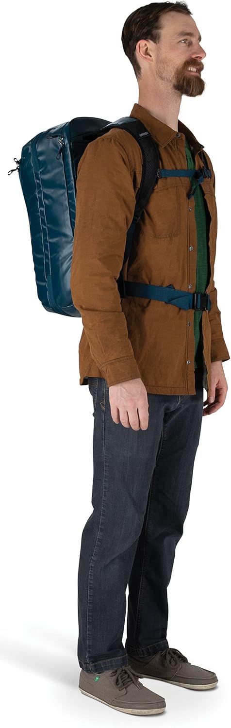 Osprey Transporter 44L CarryOn Backpack Venturi BlueVenturi Blue