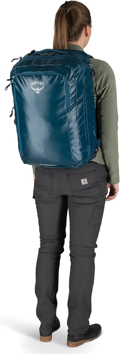 Osprey Transporter 44L CarryOn Backpack Venturi BlueVenturi Blue