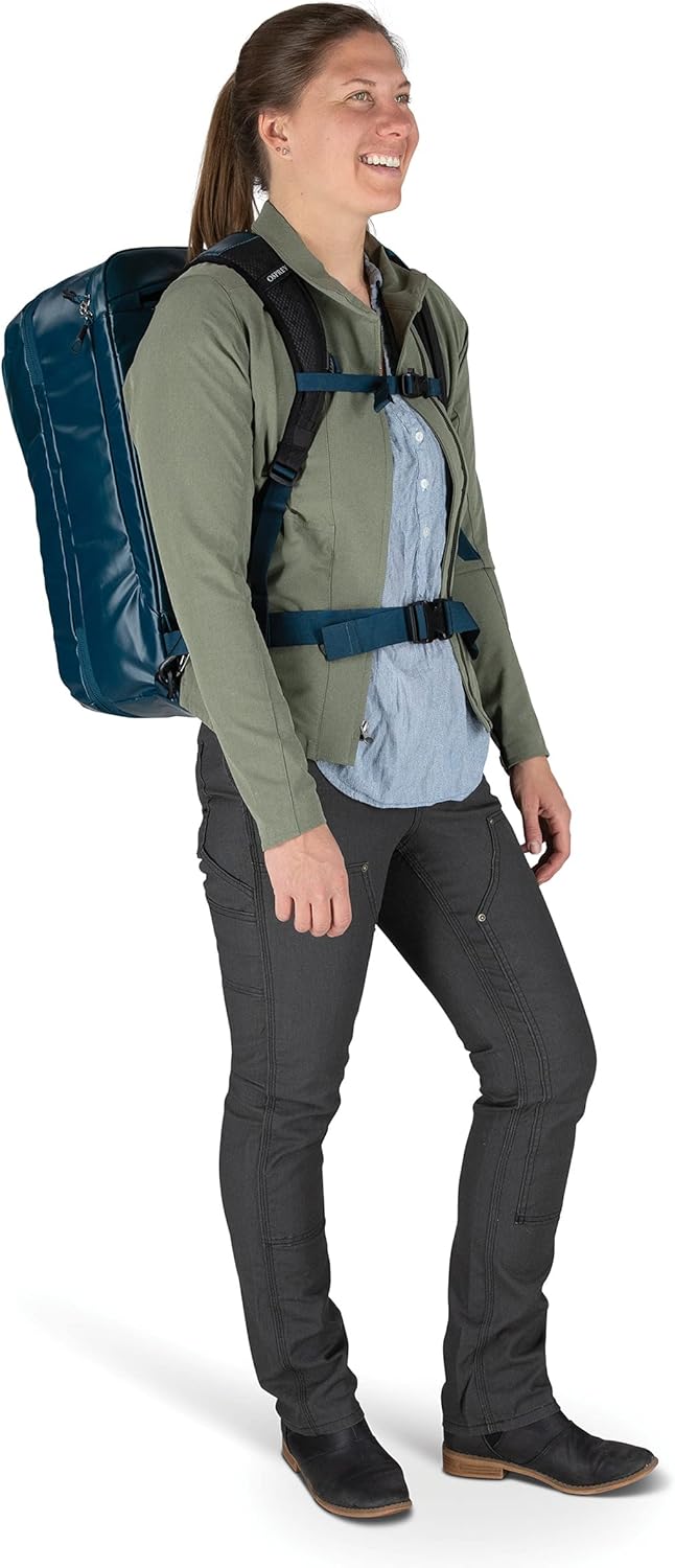 Osprey Transporter 44L CarryOn Backpack Venturi BlueVenturi Blue