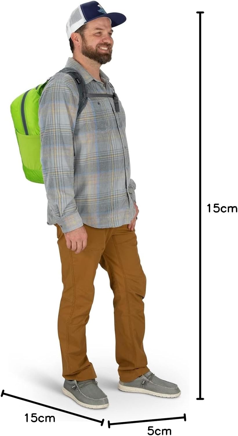 Osprey Ultralight Collapsible Stuff Pack BlackWaterfront Blue