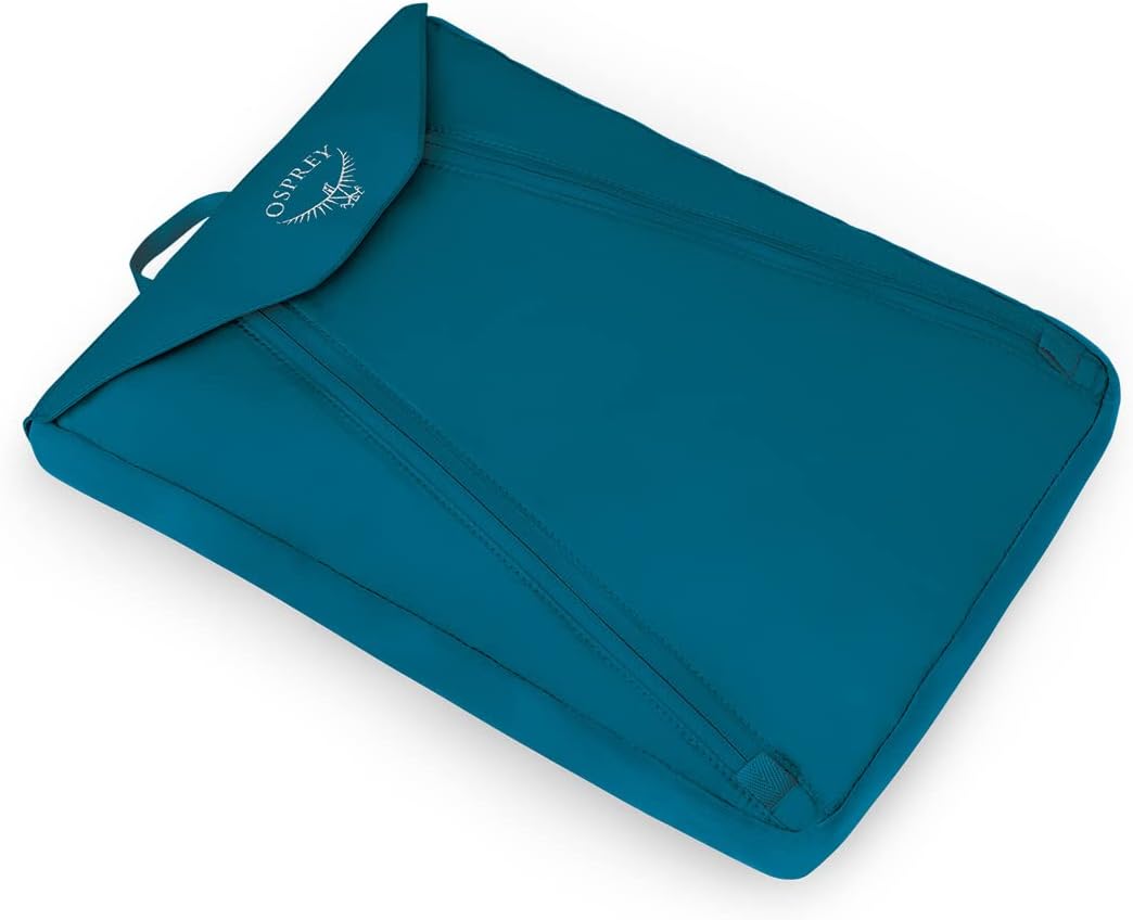 Osprey Ultralight Travel Starter Set Includes Small ampamp Medium Packing Cube and Garment Folder Waterfront BlueWaterfront Blue