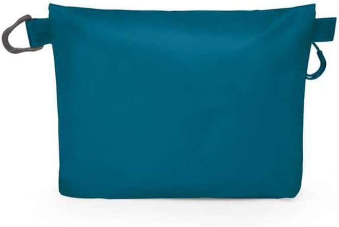 Osprey Ultralight Zipper Pouch Black LargeWaterfront Blue