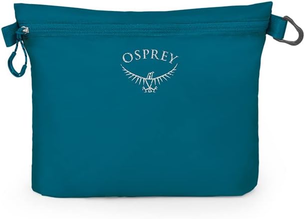 Osprey Ultralight Zipper Pouch Black LargeWaterfront Blue
