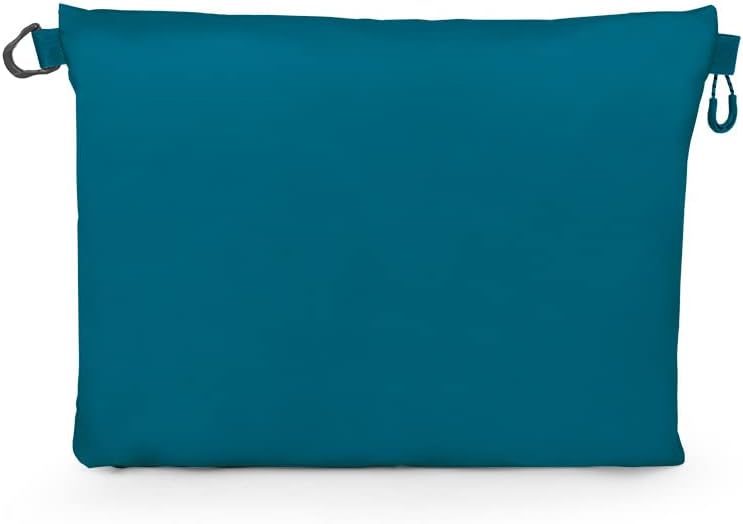 Osprey Ultralight Zipper Pouch Black LargeWaterfront Blue