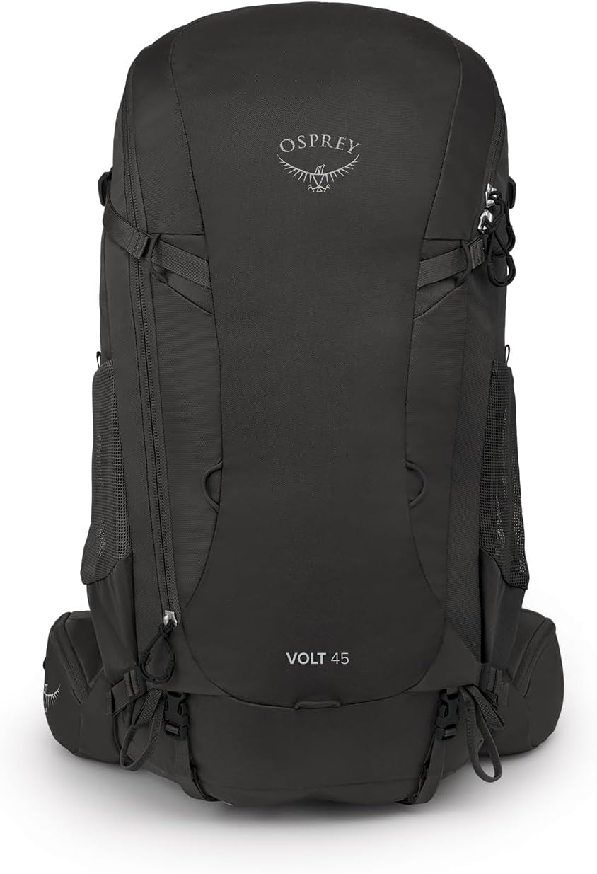 Osprey Volt 45L Mens Backpacking Backpack Muted Space BlueMamba Black