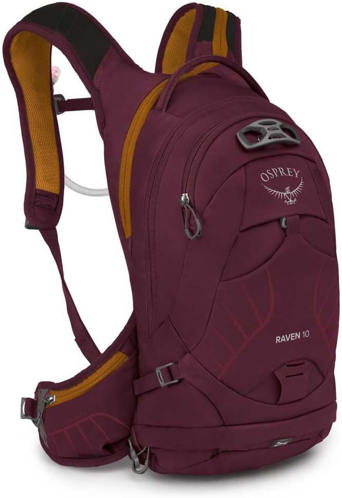OspreyKatari 7 wRes Black OSAprium Purple