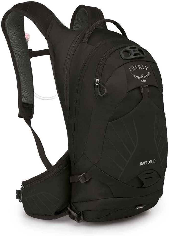 OspreyKatari 7 wRes Black OSPostal Blue