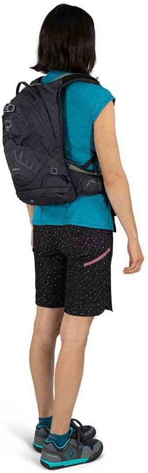 OspreyKatari 7 wRes Black OSSpace Travel Grey