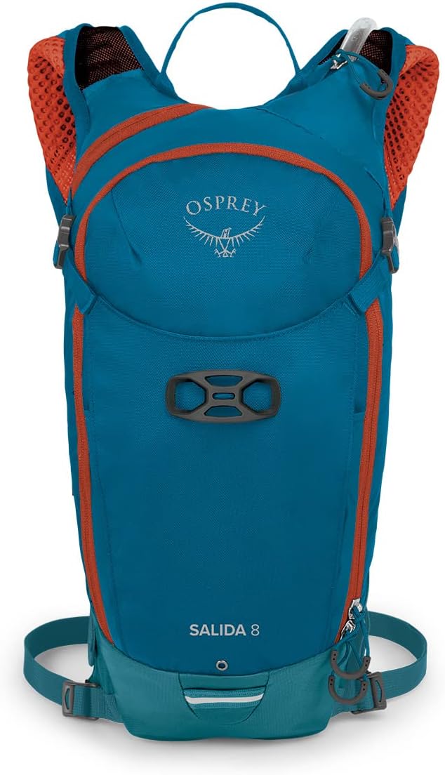 OspreySiskin 8 wRes Ultimate Red OSWaterfront Blue