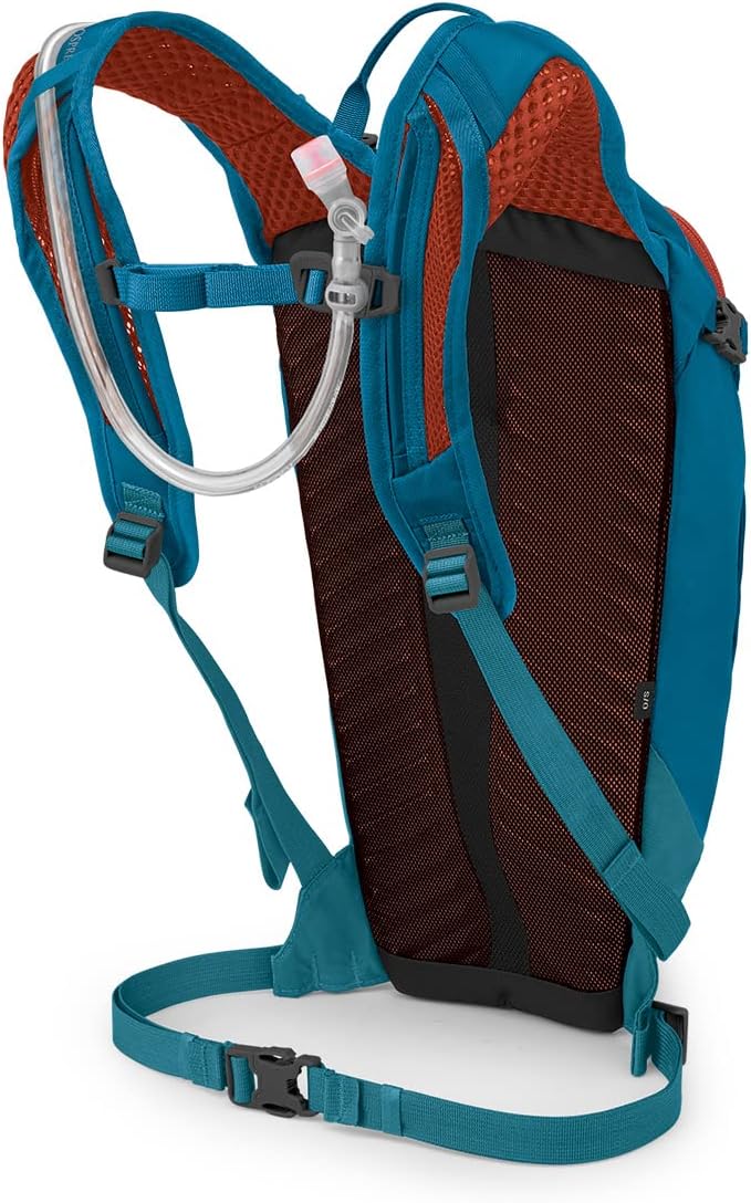 OspreySiskin 8 wRes Ultimate Red OSWaterfront Blue