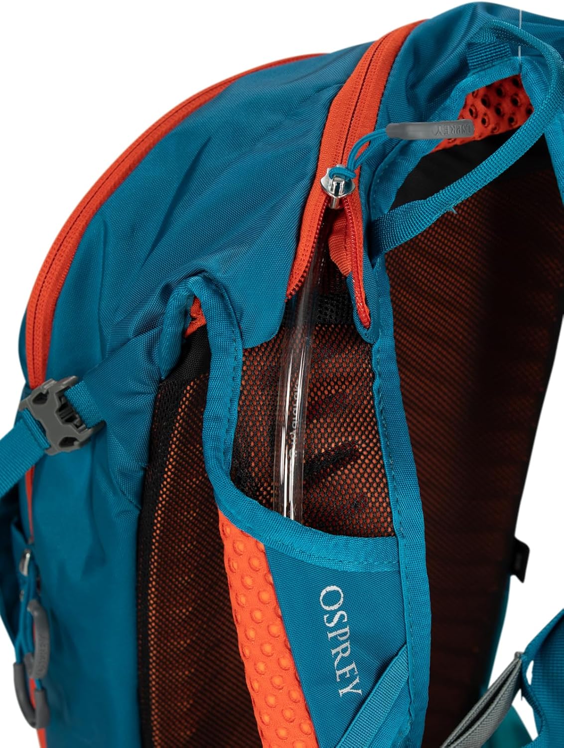 OspreySiskin 8 wRes Ultimate Red OSWaterfront Blue