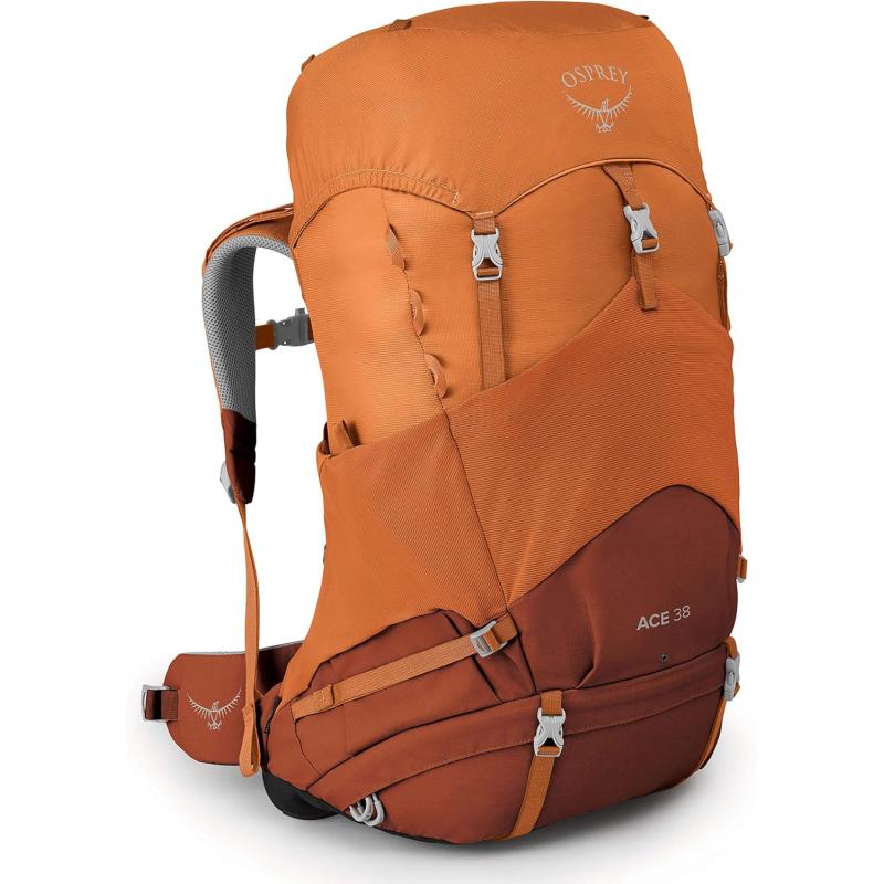 Osprey Ace Kids Backpacking BackpackOrange Sunset